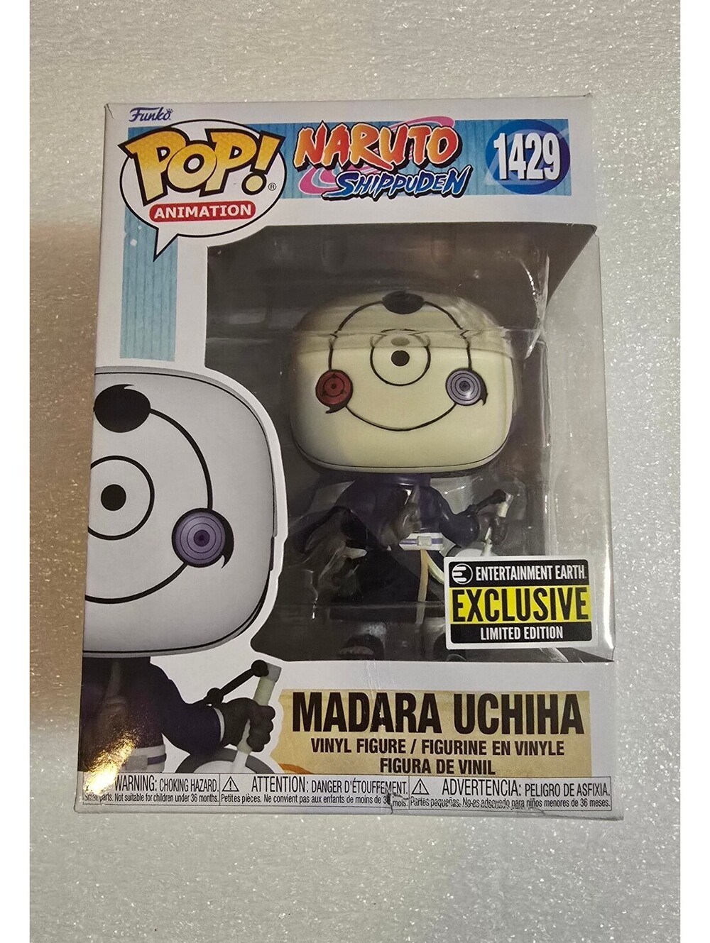 Funko Pop! Vinyl: Animation Naruto Shippuden #1429 Madara Uchiha EE Exclusive